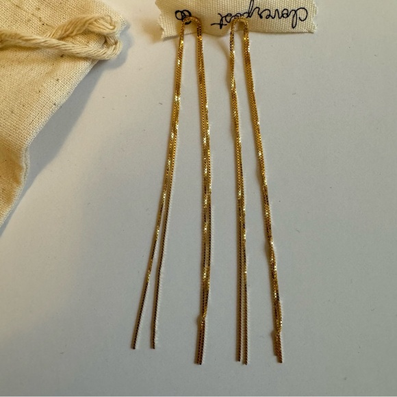 Cloverpost - Chain Earrings - Picture 7 of 7